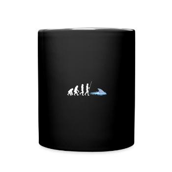 No Fins No Future Safe Sharks - Tasse einfarbig - Schwarz - Vorne