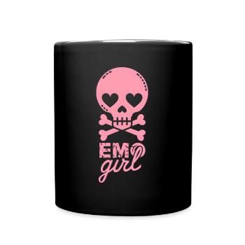 Emo Girl! - Full Colour Mug - black - Front