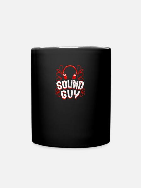 Sound Engineer Sound Engineer Sound Sound Guy Gift - Full Colour Mug - black