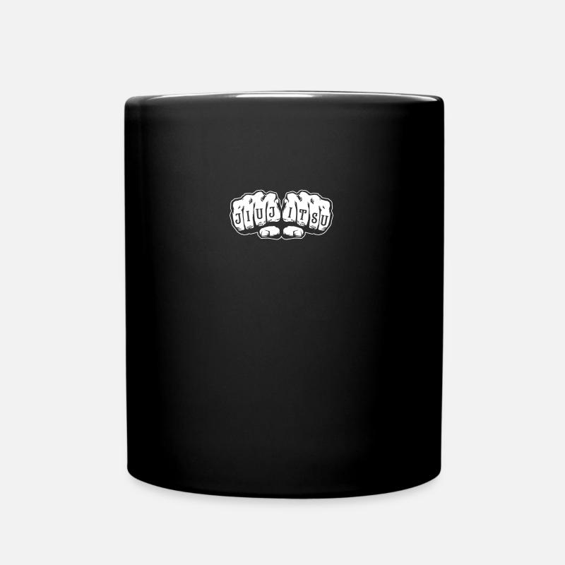 Jiu Jitsu Brazilian BJJ MMA Kampfsport Training - Tasse einfarbig - Schwarz