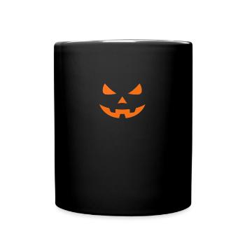 Halloween Pumpkin Disguise - Full Colour Mug - black - Front