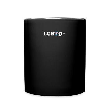 Transgender-Stolz - Tasse einfarbig - Schwarz - Vorne