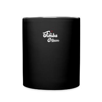 Salsa Tanz "Timba Cubana" Geschenk - Tasse einfarbig - Schwarz - Vorne