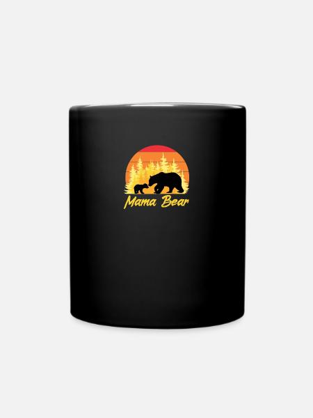 Maman ours - Mug uni - noir