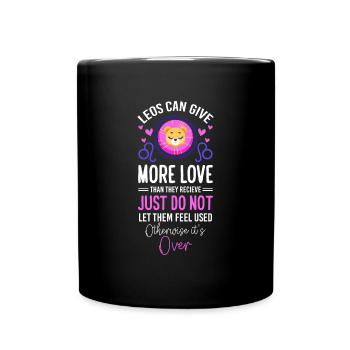 Sternzeichen Konstellation - Tasse einfarbig - Schwarz - Vorne