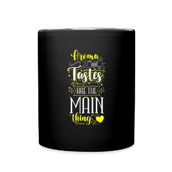 Chef Gourmet Chef’s Hat Gastronomie - Mug uni - noir - Devant