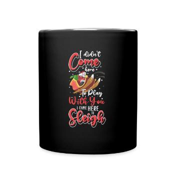 Sport Christmas Winter Holiday Slope - Full Colour Mug - black - Front
