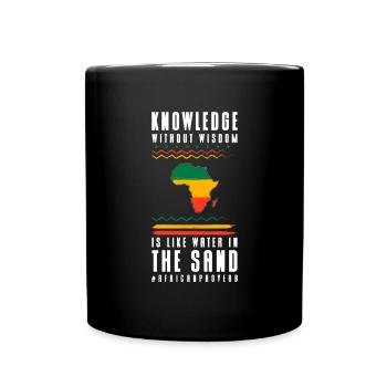 Safari Culture Travel Zebra - Full Colour Mug - black - Front
