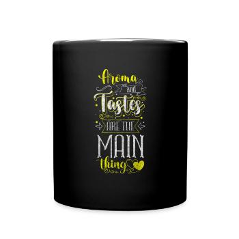 Profession de cuisinier Chef Chapeau Cuisinier - Mug uni - noir - Devant