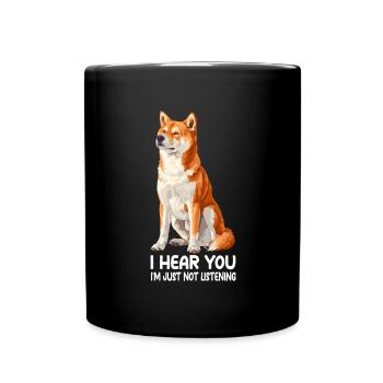Akita - Mug uni - noir - Devant