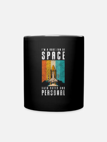 Astronomie Planeten Entdecker Astronom - Tasse einfarbig - Schwarz