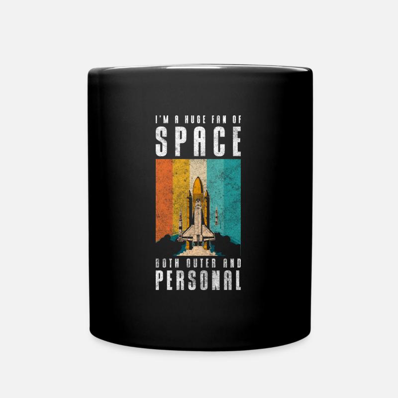 Astronomie Planeten Entdecker Astronom - Tasse einfarbig - Schwarz