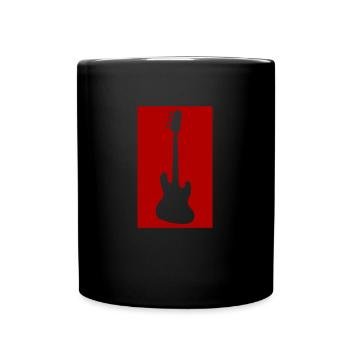 bass player - Full Colour Mug - black - Front