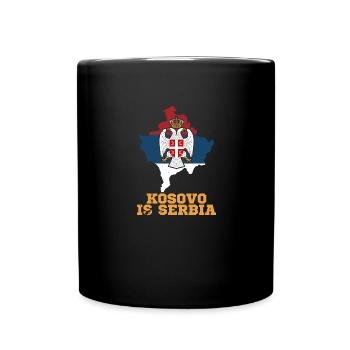 Belgrade Serbian Serbia Serbian Srbija Yugoslavija - Tasse einfarbig - Schwarz - Vorne