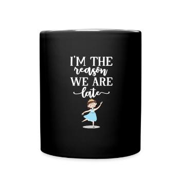 Bébé - Mug uni - noir - Devant
