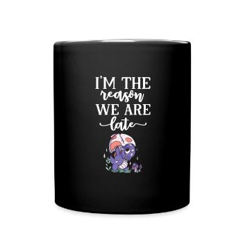 Bébé - Mug uni - noir - Devant