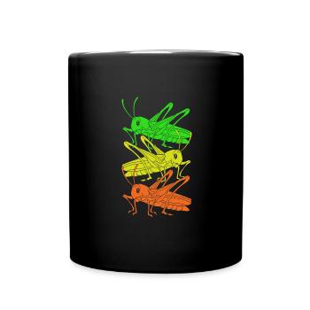 Grasshopper - Full Colour Mug - black - Front