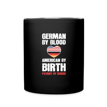 American German - Full Colour Mug - black - Front