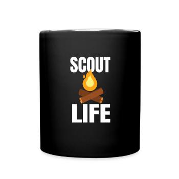 SCOUT: Scout Life - Full Colour Mug - black - Front
