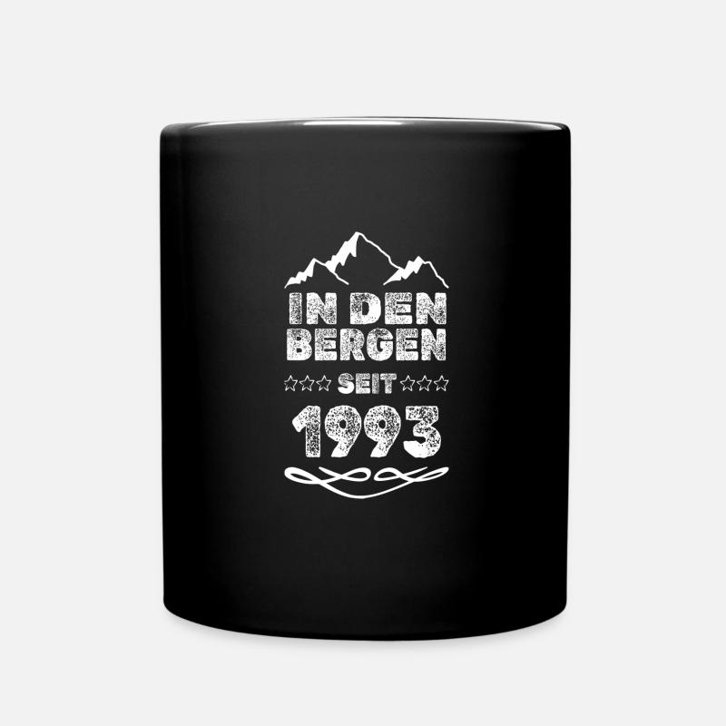 Jahr 1993 - Tasse einfarbig - Schwarz