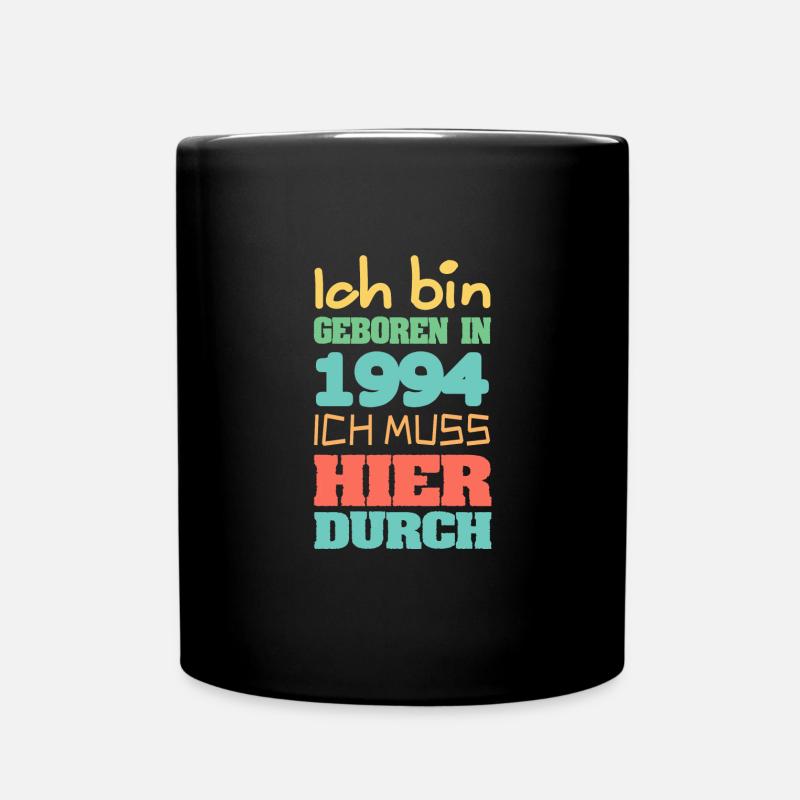 1994 - Tasse einfarbig - Schwarz