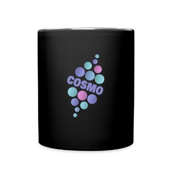Geschenk für Cosmo - Tasse einfarbig - Schwarz - Vorne