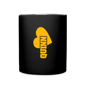 Geschenk für Quinn - Tasse einfarbig - Schwarz - Vorne
