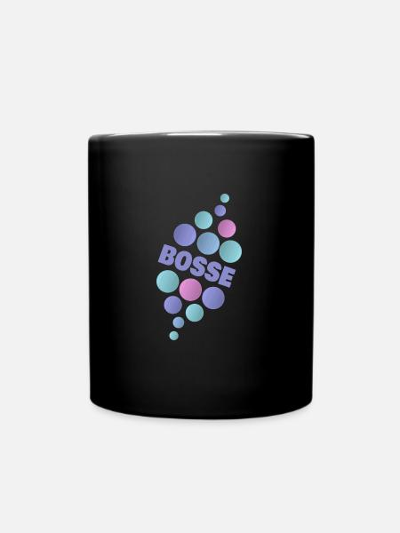 Haustier Bosse - Tasse einfarbig - Schwarz