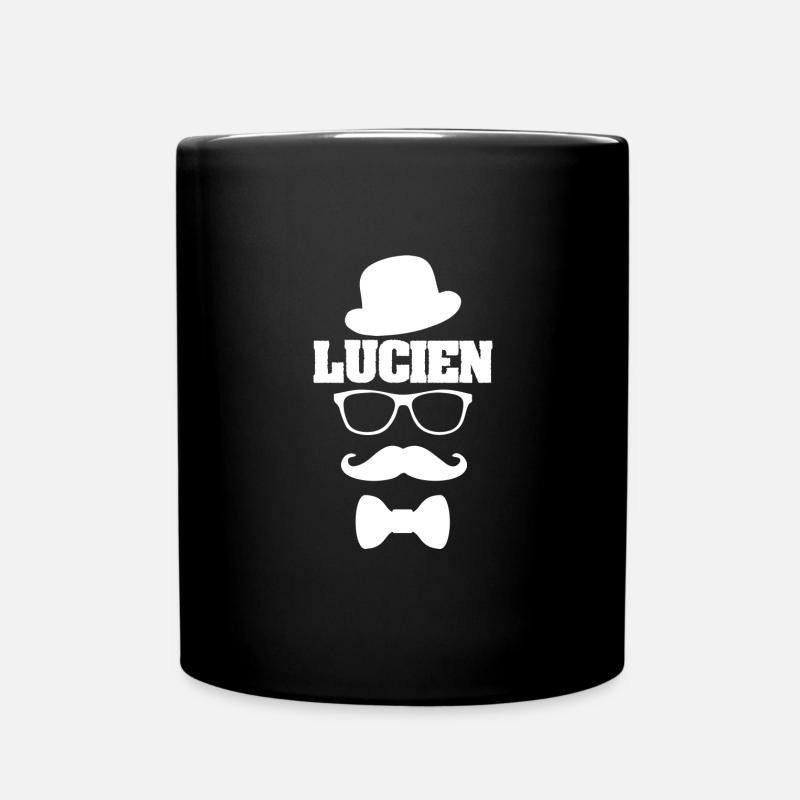 Cadeau pour Lucien - Mug uni - noir