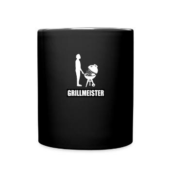 BBQ - Tasse einfarbig - Schwarz - Vorne