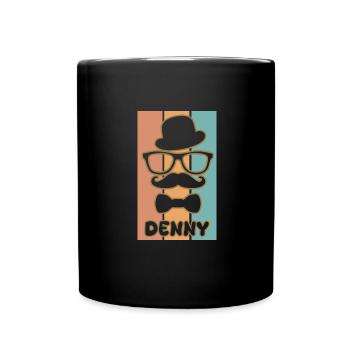 Gift for Denny - Full Colour Mug - black - Front