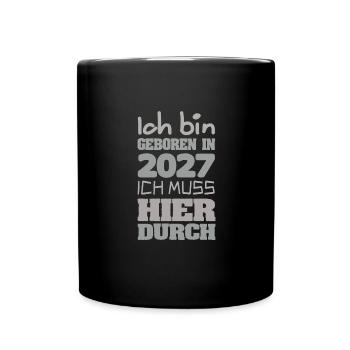 2027 - Full Colour Mug - black - Front