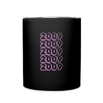 2009 - Full Colour Mug - black - Front