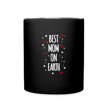 Meilleure maman sur Terre - Mug uni - noir - Devant