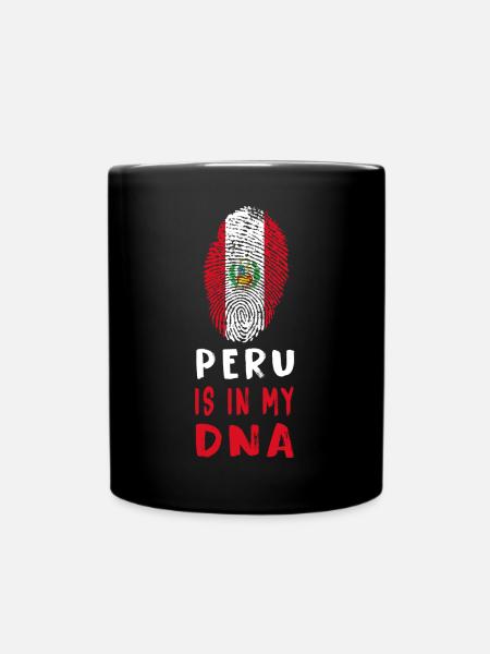 Le Pérou est dans mon design d’ADN / idée cadeau - Mug uni - noir