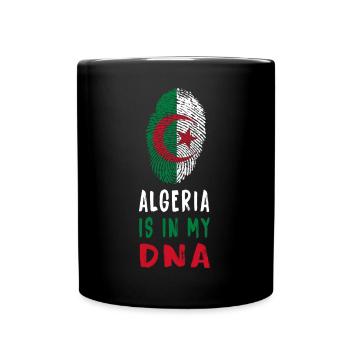 Algeria is in my DNA Design / Gift Idea - Full Colour Mug - black - Front
