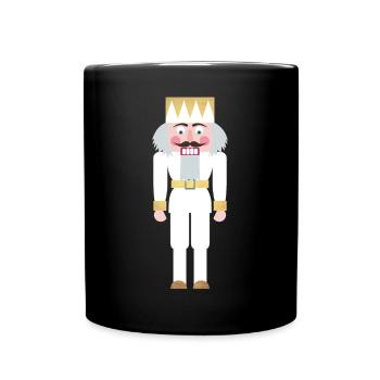 Casse-Noisette Décoration Or Noël Tradition Noël - Mug uni - noir - Devant