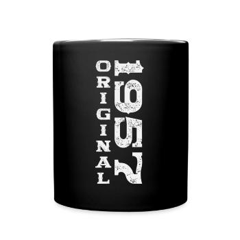 Né en 1957 66ème anniversaire Cadeau homme / femme - Mug uni - noir - Devant