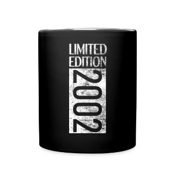 Édition Limitée 2002 21ème Cadeau Anniversaire - Mug uni - noir - Devant