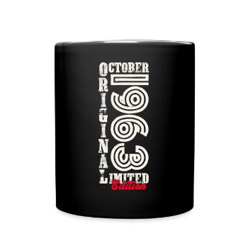 60th Birthday Original October Year 1963 - Full Colour Mug - black - Front