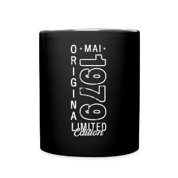 Geburtstag 1979 Mai 1979 Jahrgang 1979 Legende 79 - Tasse einfarbig - Schwarz - Vorne