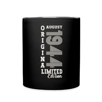 80th Birthday Original August 1944 Born 1944 - Full Colour Mug - black - Front