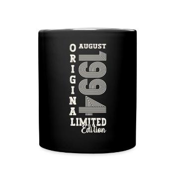 30th Birthday Original August 1994 Vintage 1994 - Full Colour Mug - black - Front