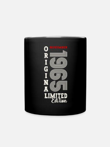60. Geburtstag Original November 1965 Jahrgang 65 - Tasse einfarbig - Schwarz