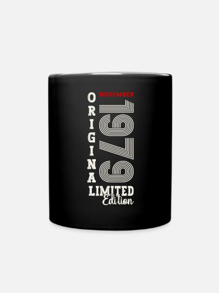 45. Geburtstag Legende November 1979 Jahrgang 79 - Tasse einfarbig - Schwarz