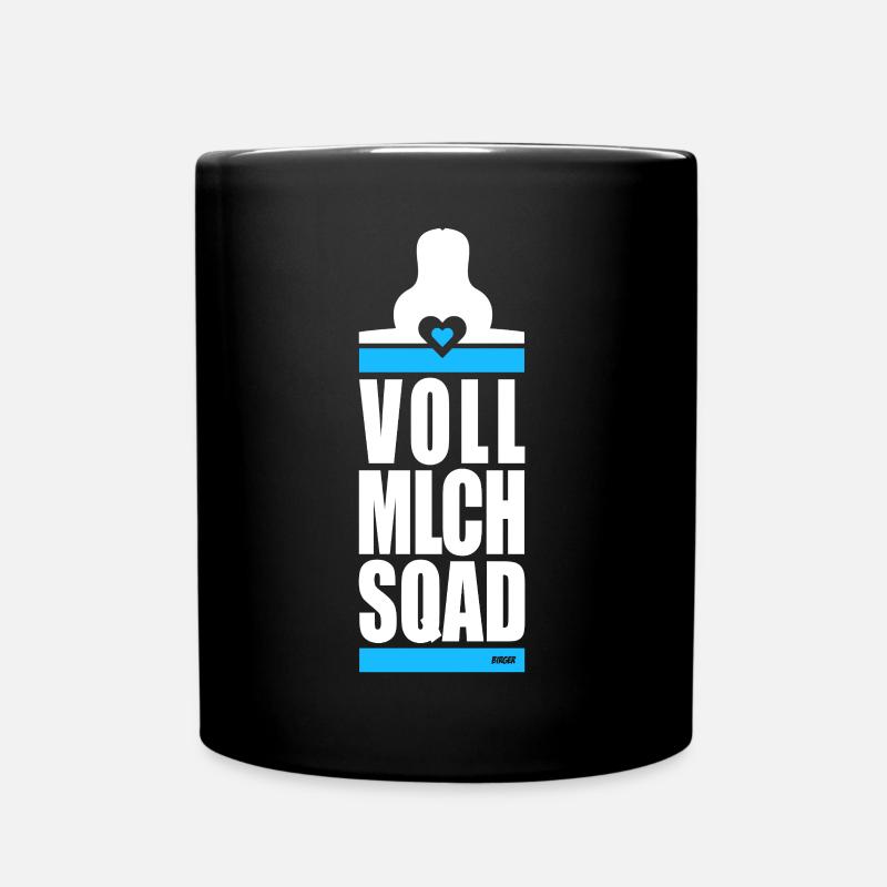 VOLLMILCH SQUAD - Bubis - Tasse einfarbig - Schwarz