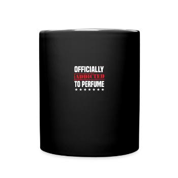 Parfüm Fragrance Perfüm Perfume Parfum Duft - Tasse einfarbig - Schwarz - Vorne