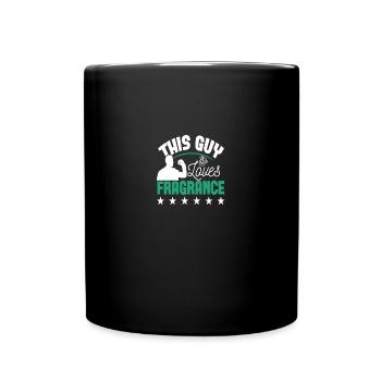 Parfüm Fragrance Perfüm Perfume Parfum Duft - Tasse einfarbig - Schwarz - Vorne