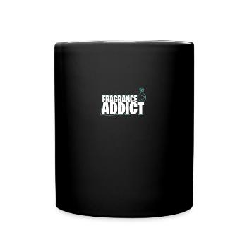 Parfüm Fragrance Perfüm Perfume Parfum Duft - Tasse einfarbig - Schwarz - Vorne