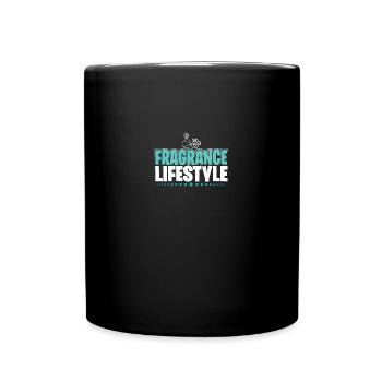 Parfüm Fragrance Perfüm Perfume Parfum Duft - Tasse einfarbig - Schwarz - Vorne